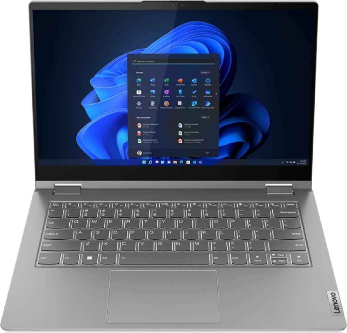 Lenovo ThinkBook 14s Yoga G2 | 14,0 pouces - Intel Core i5 1235U @ 4,4 GHz - 8 GB DDR4 - 250 GB M.2 NvMe SSD - 1920 x 1080 FHD - Écran tactile - Webcam - Windows 11 Professionnel