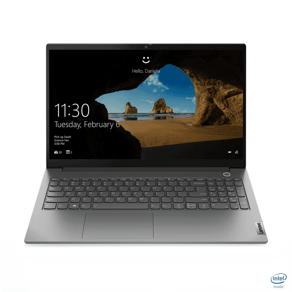 Lenovo ThinkBook 15 Gen 2 | 15,6 pouces - Intel Core i7 1165G7 @ 2,8 GHz - 16 GB DDR4 - 500 GB M.2 NvMe SSD - 1920 x 1080 FHD - Webcam - Windows 11 Professionnel