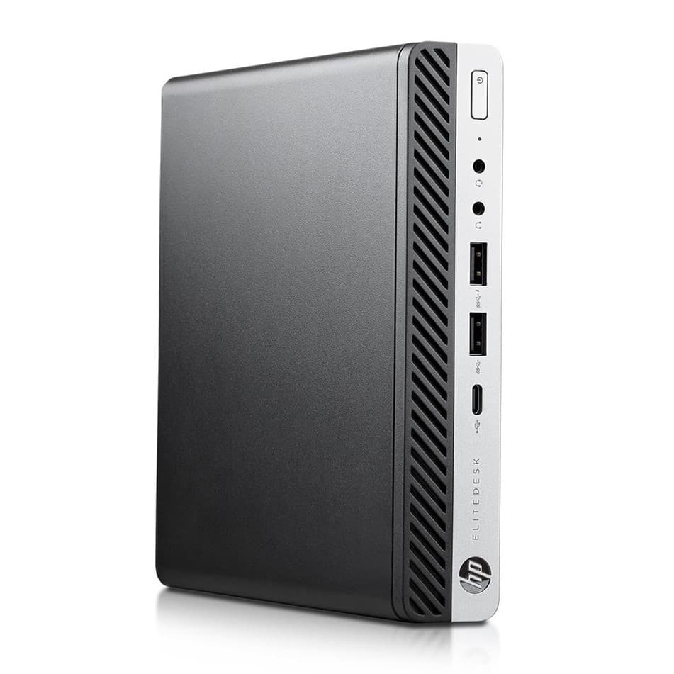 HP EliteDesk 800 G5 | Ultra Small Form Factor - Intel Core i5 9500 @ 3,0 GHz - 8 GB DDR4 - 250 GB SSD - Sans lecteur - Windows 11 Professionnel