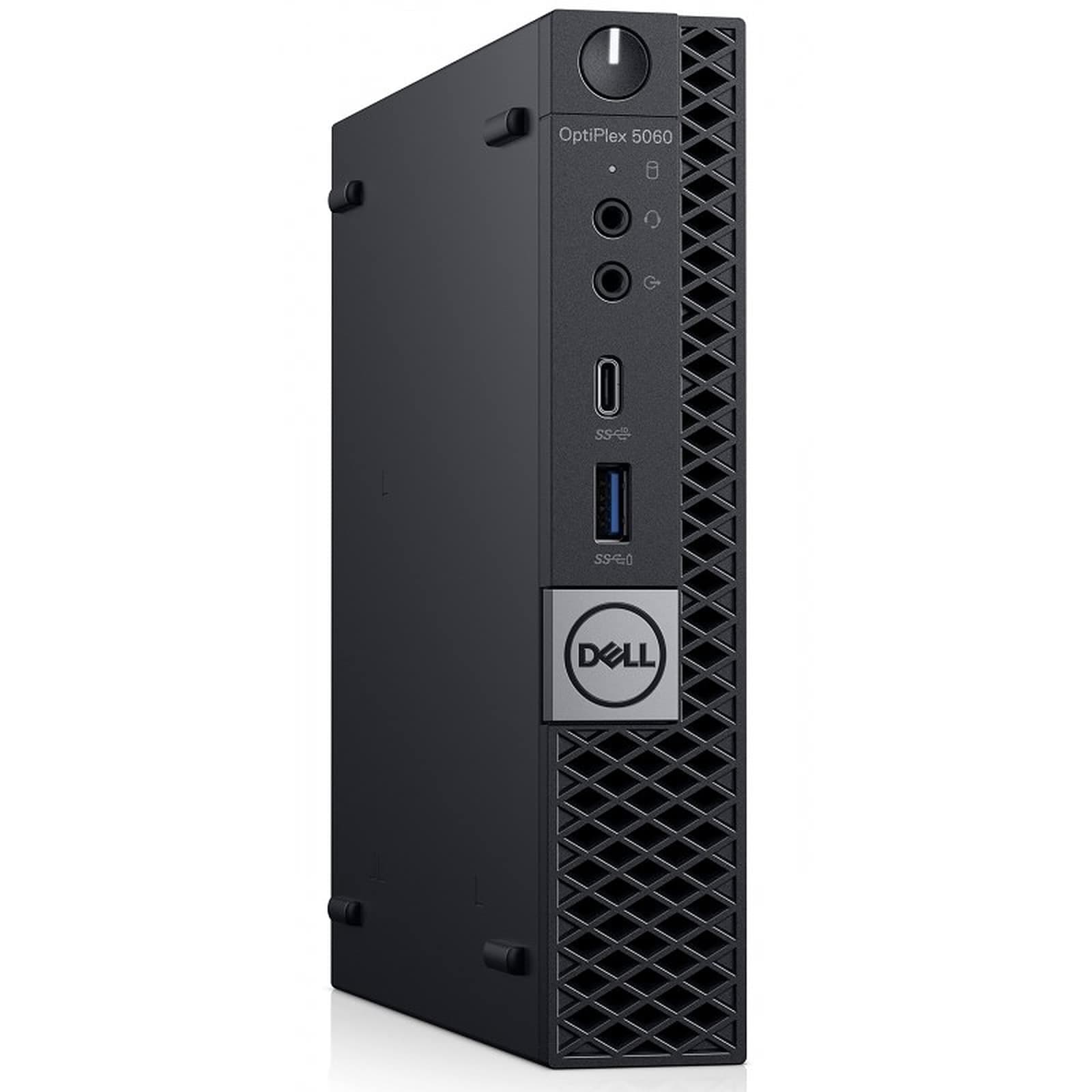 DELL Optiplex 5060 | Mini-PC - Intel Core i3 8100T @ 3,1 GHz - 8 GB DDR4 - 250 GB SSD - Sans lecteur - Windows 11 Professionnel