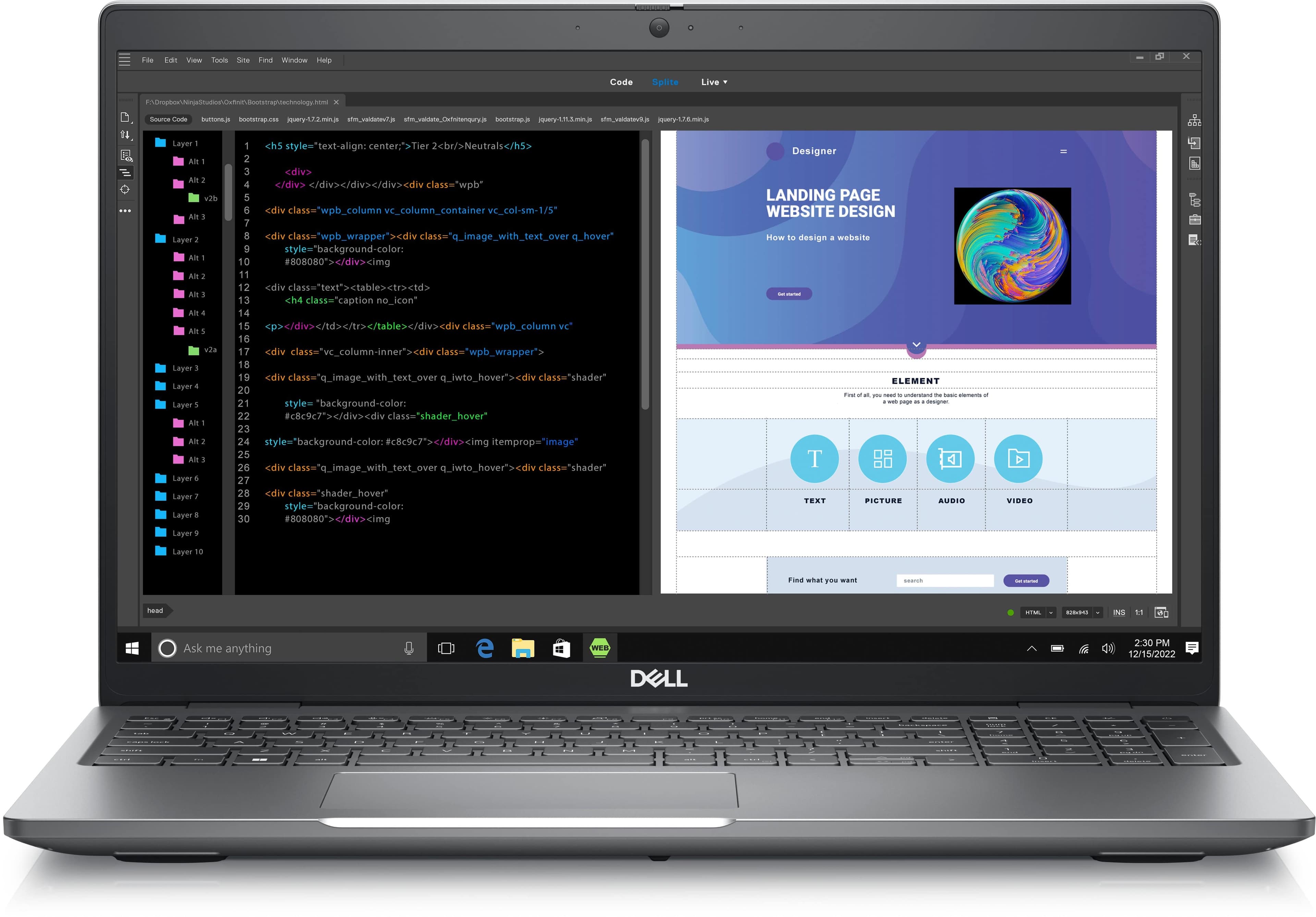 Dell Precision 3580 QWERTY | 15,6 pouces - Intel Core i7 1370P @ 1,9 GHz - 8 GB DDR5 - 1 TB M.2 NvMe SSD - RTX A500 - 1920 x 1080 FHD - Webcam - Windows 11 Professionnel