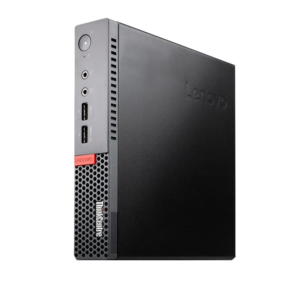 LENOVO ThinkCentre M910q | Mini-PC - Intel Pentium Gold G4400T @ 2,9 GHz - 8 GB DDR4 - 250 GB SSD + 500 GB HDD - Sans lecteur - Ubuntu Linux