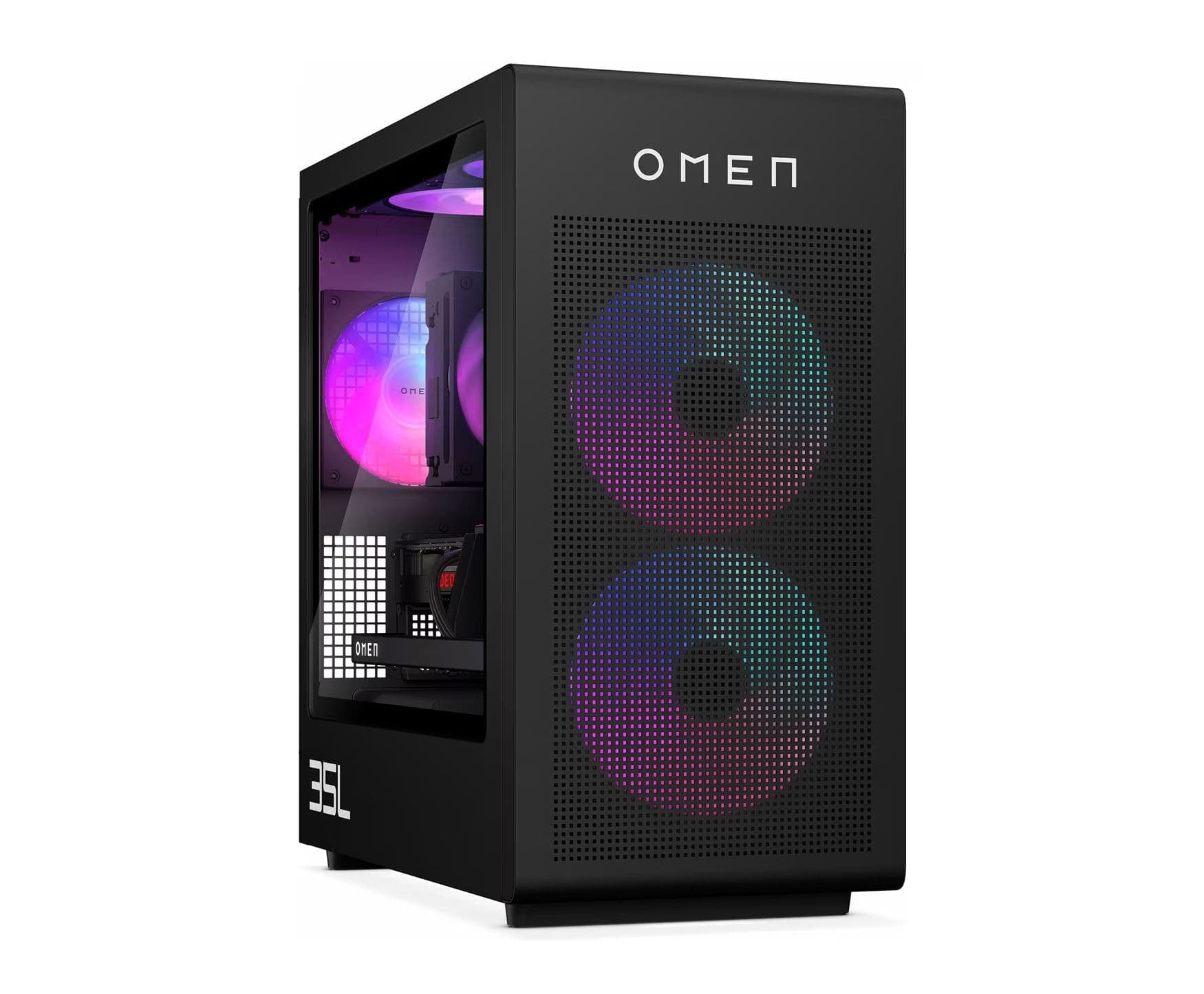 Omen 35L GT16-0006nf | Tour - Intel Core i5 14700F @ 2,1 GHz - 32 GB DDR5 - 1 TB M.2 NvMe SSD - Sans lecteur - GeForce RTX 4060 - Windows 11 Home