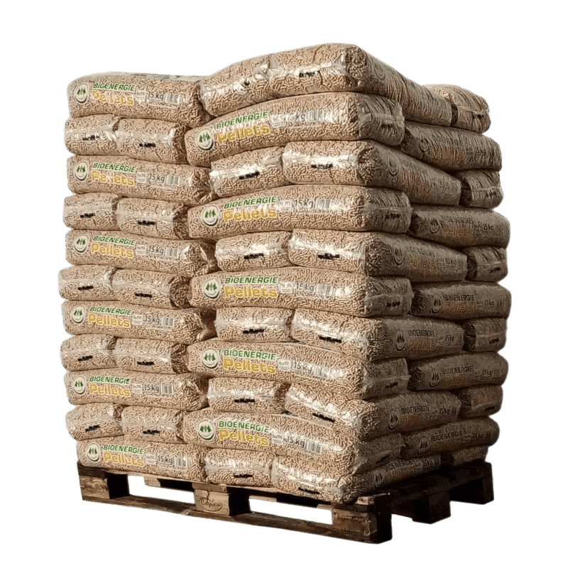  Pellet Bio Energie – Palette de 66 sacs de 15 kg 