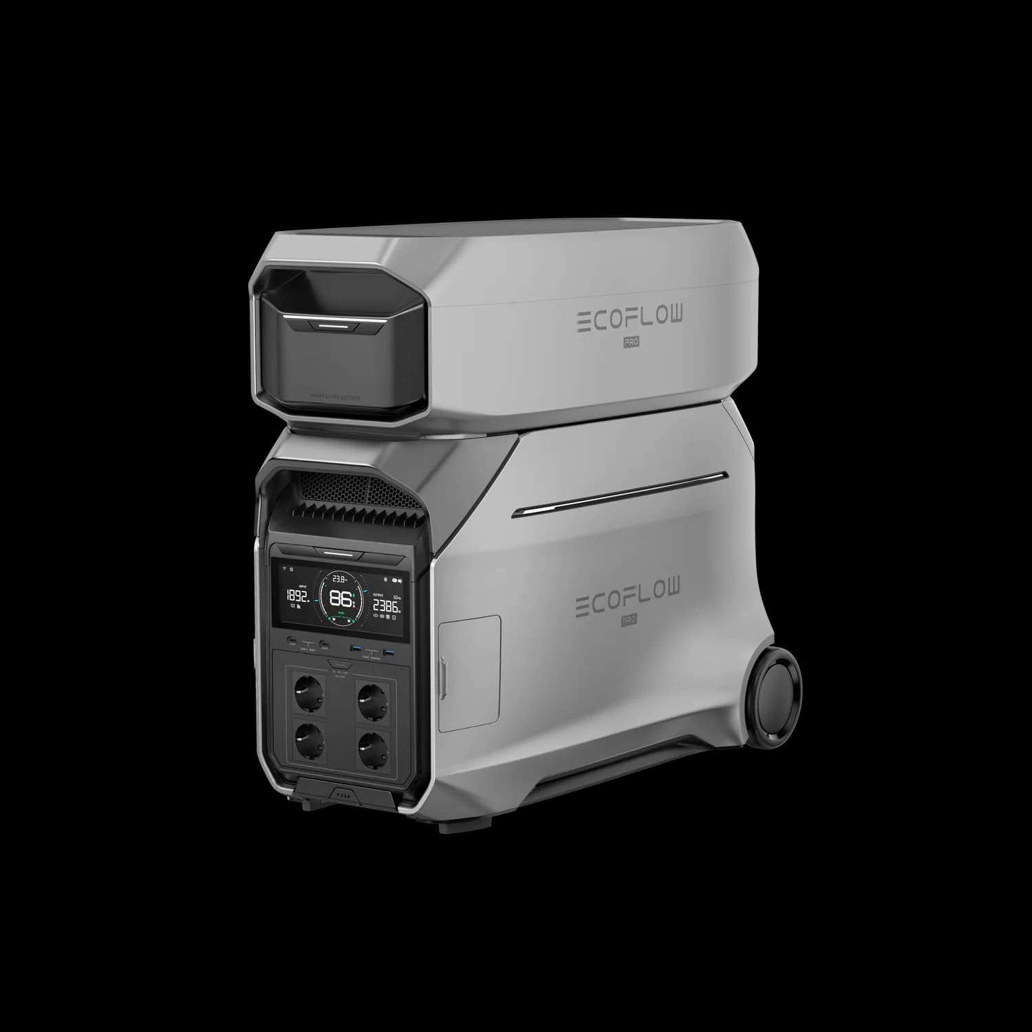  Intelligenter Zusatzakku für EcoFlow DELTA Pro 3 + Zusatzakku 