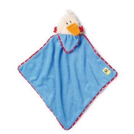 Doudou bleu 'canard'