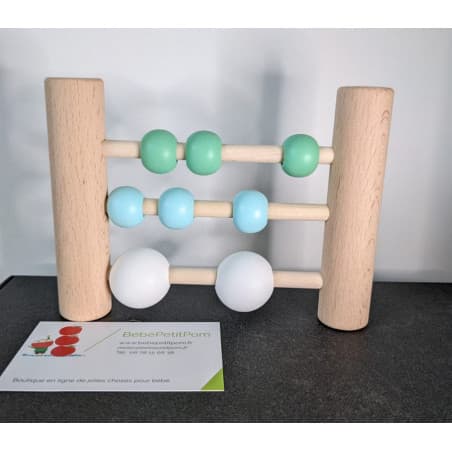 Boulier en bois-Aqua