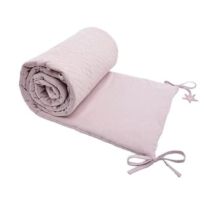 JACK N'A QU'UN OEIL - ZIGZAG CENTAURE - Tour de lit - Rose poudre