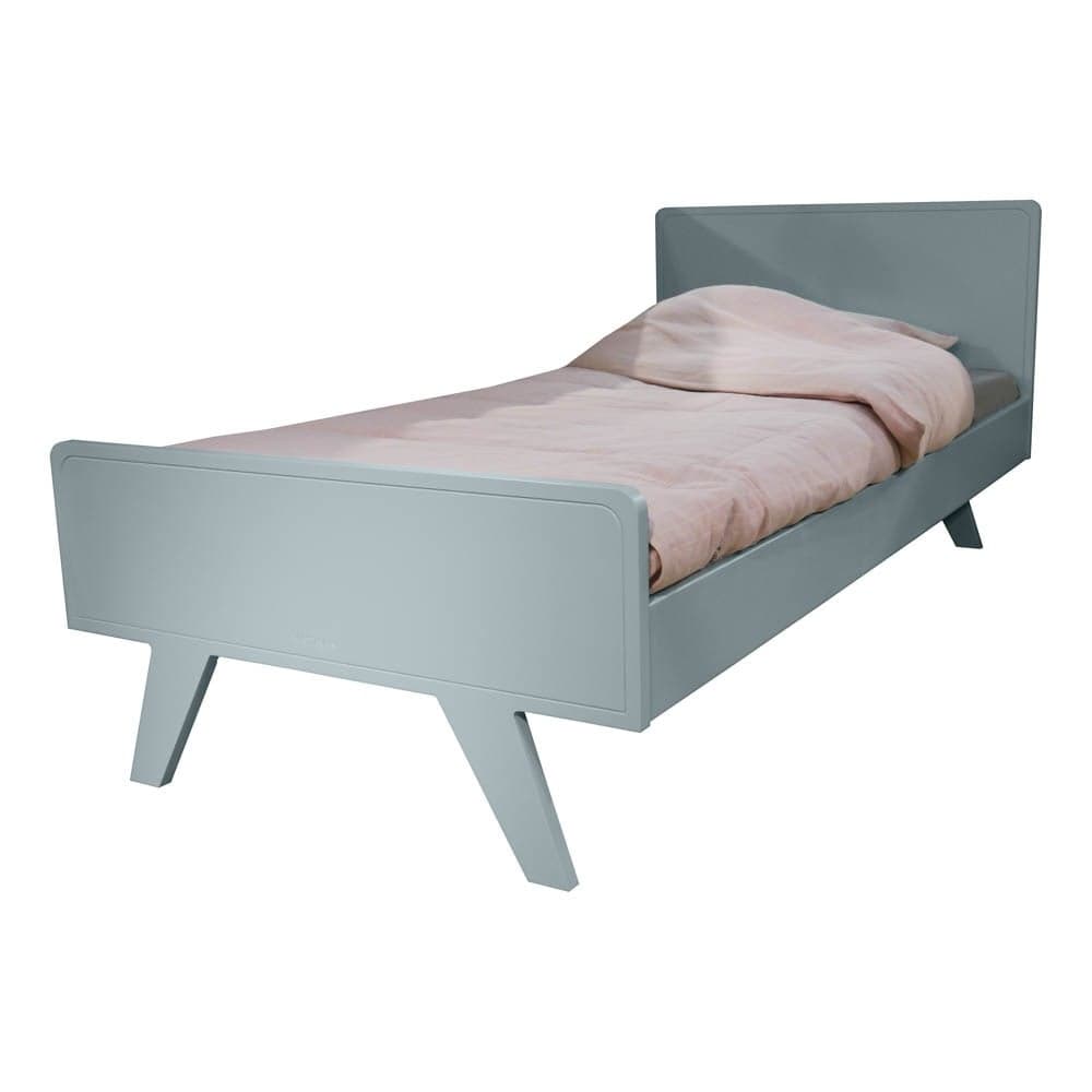 MATHY BY BOLS - Lit enfant  90x200 cm - Madavin Gris perle