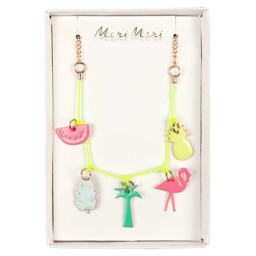 Meri Meri - Collier Charms Tropical
