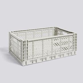 HAY - Cagette pliable - Grande - Grise