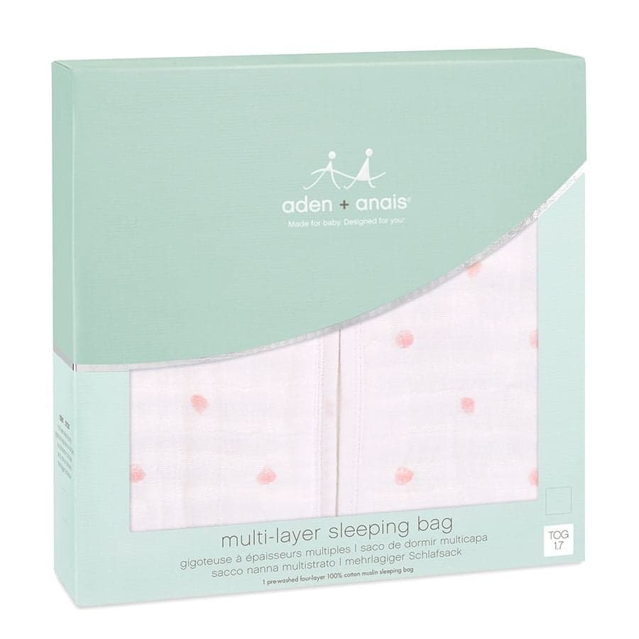 ADEN & ANAIS - Gigoteuse Multi Épaisseurs Lovebird - Plusieurs Tailles