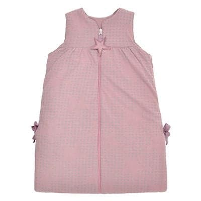 JACK N'A QU'UN OEIL - Gigoteuse évolutive CASSIOPÉE - Magnolia / étoiles argentée