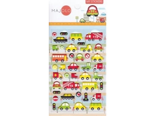 MAJOLO - Sitckers sur la route !