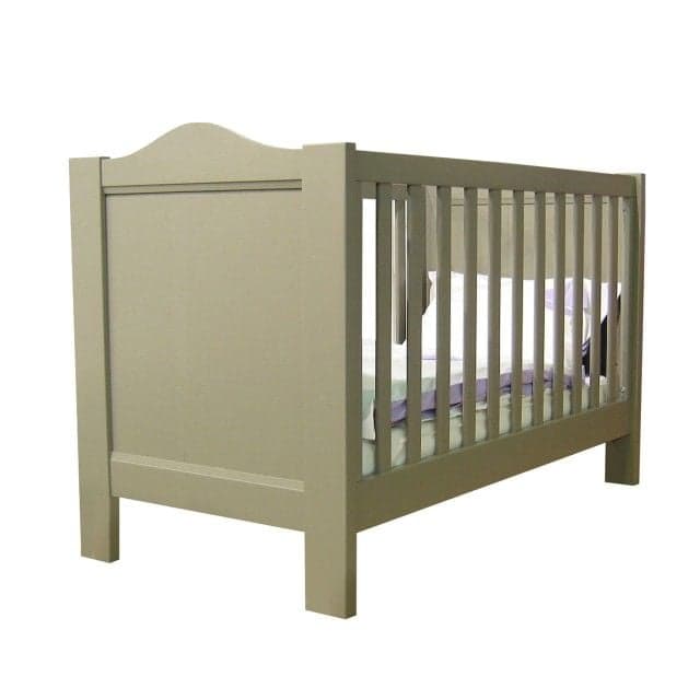 MATHY BY BOLS - Lit Bébé - Dominique - Sapin - Brut, Verni ou Laqué  (27 couleurs) en option