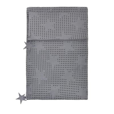 JACK N'A QU'UN OEIL-PEGASE - Housse de couette 140 x 200 cm et taie d'oreiller 64 x 64 cm Mine de plomb (gris foncé)