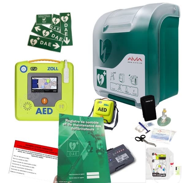 Pack défibrillateur Zoll AED 3 avec Aivia In Sans sacoche