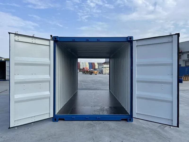 20 Fuß Doppeltür Doppeltürcontainer