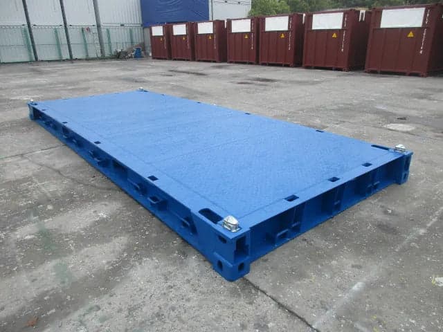 20 Fuß Plattformcontainer