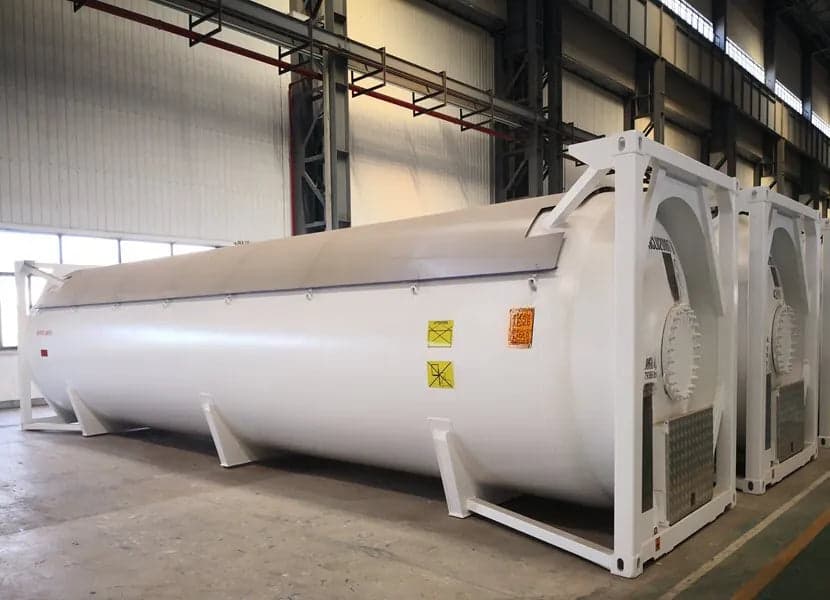 40 Fuß Tankcontainer