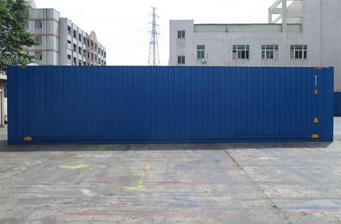 40 Fuß Pallet Wide High Cube Seecontainer