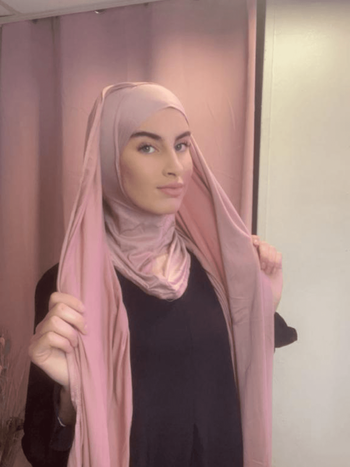 hijab avec cagoule intégrée jersey