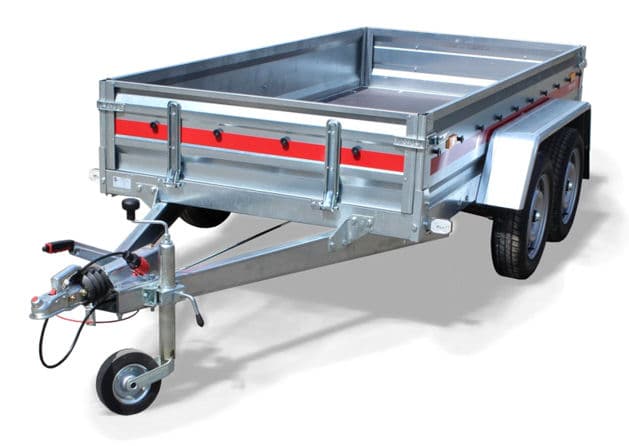 Plateau ridelle TEMA Martz PRO 260C 1 Essieu 1000-1500kg