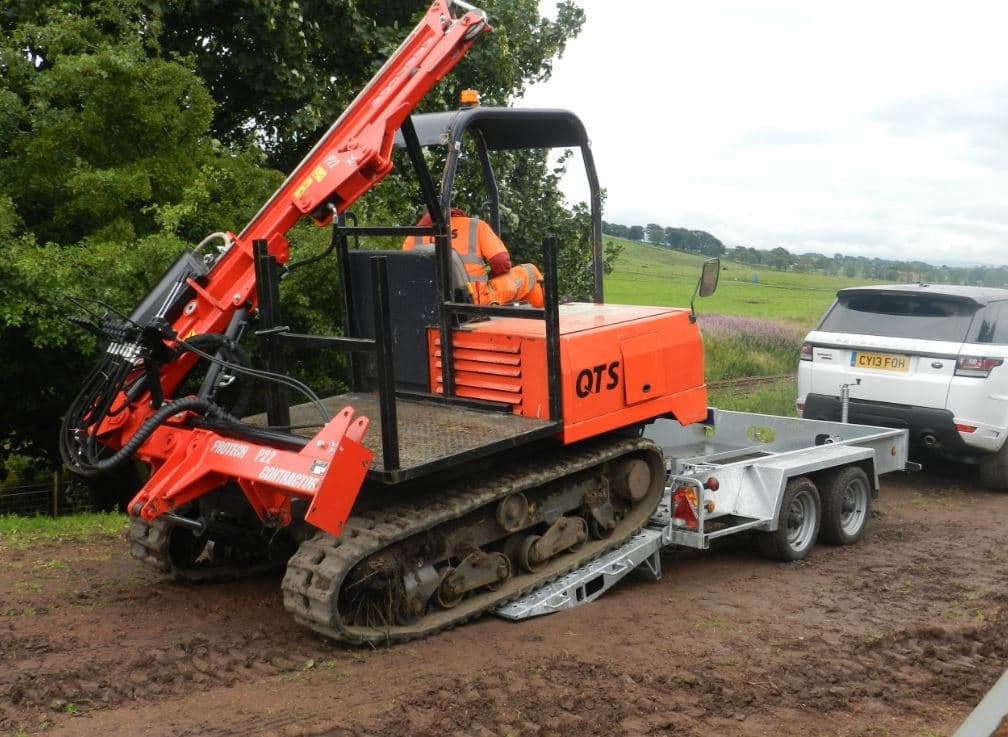 Porte-engins BATESON 35PM - Remorque 3500 kg, CU 2910 kg