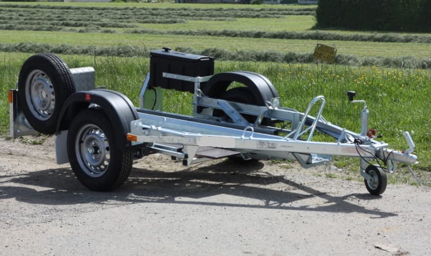 Porte-motos Pongratz MA250UK 500/750kg, 155.80×13, galvanisé