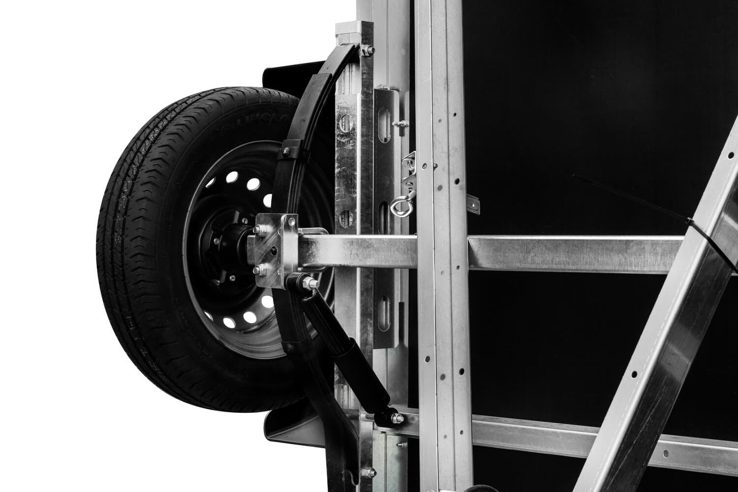 Remorque avec amortisseur 750 kg Garden Trailer 201/R Unitrailer