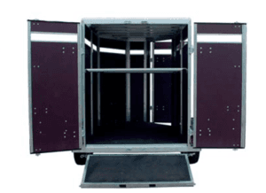 Remorque bétaillère Jalon B06003- JPA 13 2550, capacité 1300 kg, acier galvanisé