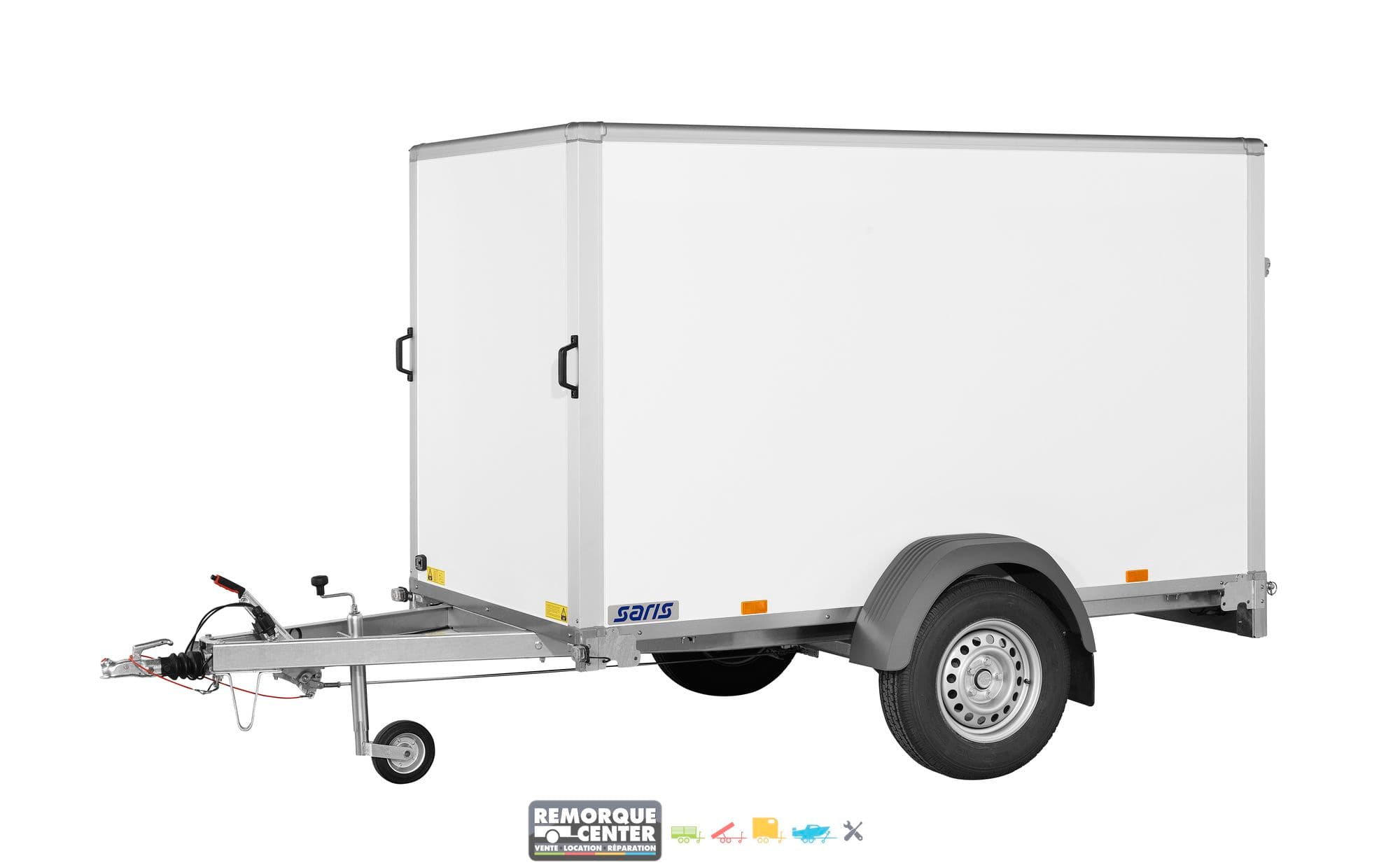 Remorque fourgon SARIS DV135F 1350 kg 920 kg 256x134x150 cm