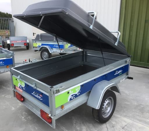 Remorque Lider SARAGOS 750kg avec essieu NF