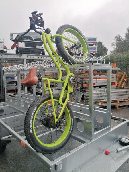 Remorque Porte-vélos VTT/VAE 10p GOT 2566x1850mm