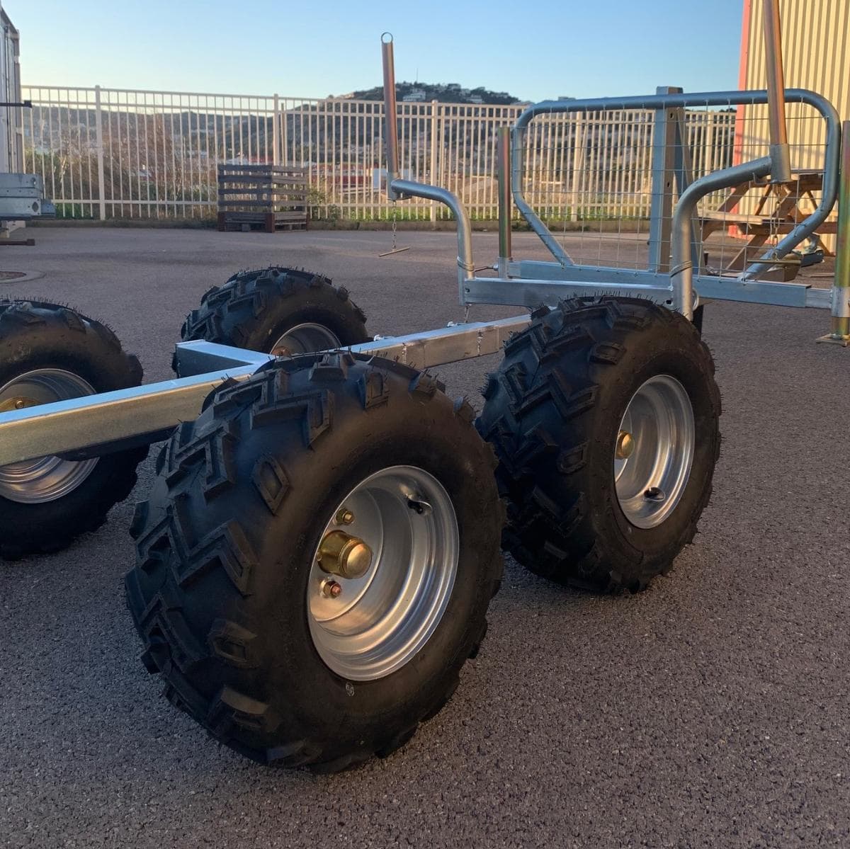 Remorque quad 2 essieux ranchers PTC 1200 kg