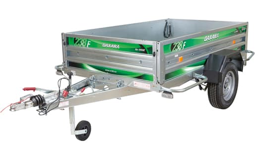 Remorque utilitaire Erde DAXARA 218F 750/1000 kg