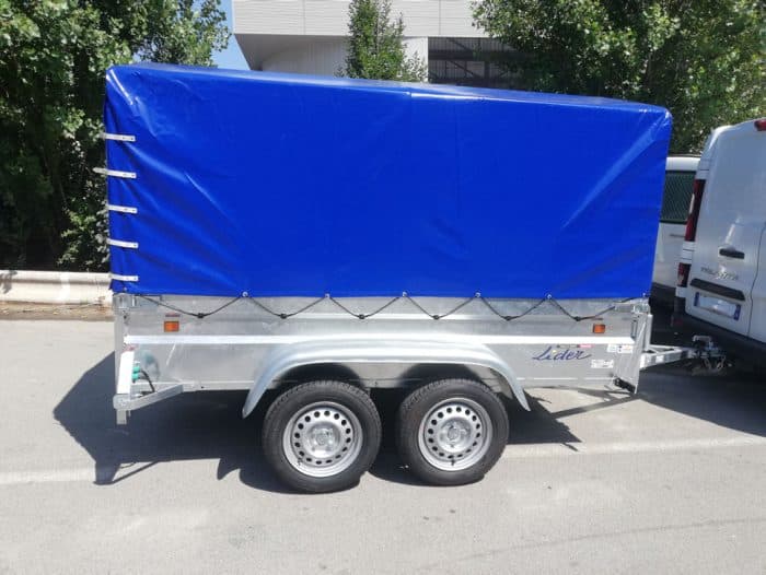 Remorque utilitaire Lider ROBUST 34392 - Capacité 1300kg