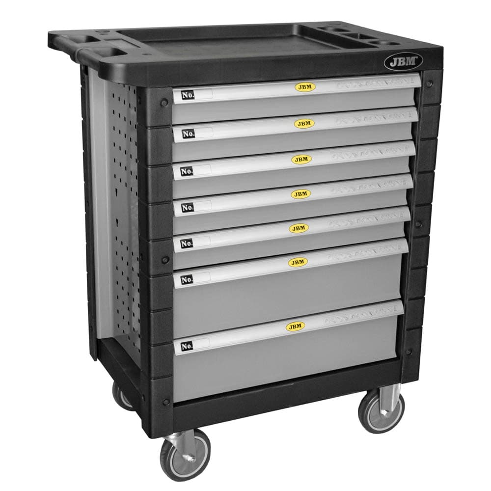 Servante d'atelier 7 tiroirs JBM grise 775x466x960mm