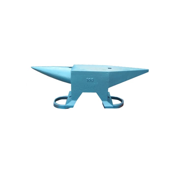 Enclume professionnelle en acier 100kg JBM - Dimensions 790 x 180 x 245 mm