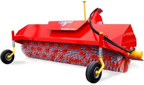 Balayeuse agricole Rabaud Supernet 1600A avec attelage flottant