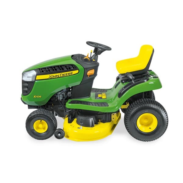 Tondeuse autoportée John Deere X106 - Performances exceptionnelles