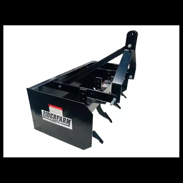 Décompacteur avec lame niveleuse LIDERFARM 1m20, dent emboîtable