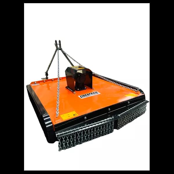 Gyrobroyeur à triple chaînes LIDERFARM 1m20, compatible prises de force 1" 3/8 à 6 cannelures