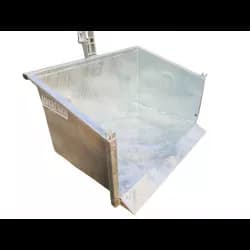 Benne 3 points galvanisée LIDERFARM 1m00 charge 600kg