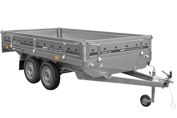 Rimorchio a doppio asse 304 x 153 cm UNITRAILER SOLID 300/2 – PTT 750 kg