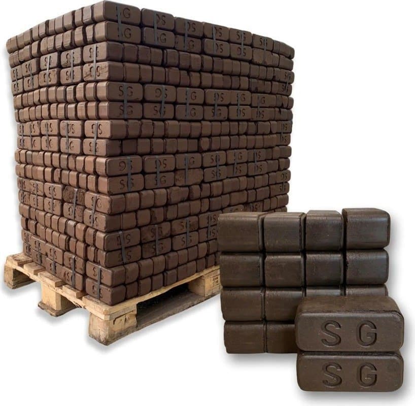 Bricchetti di torba premium Feuerpracht – pallet da 960 kg