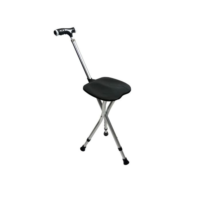 Canne siège pliante
