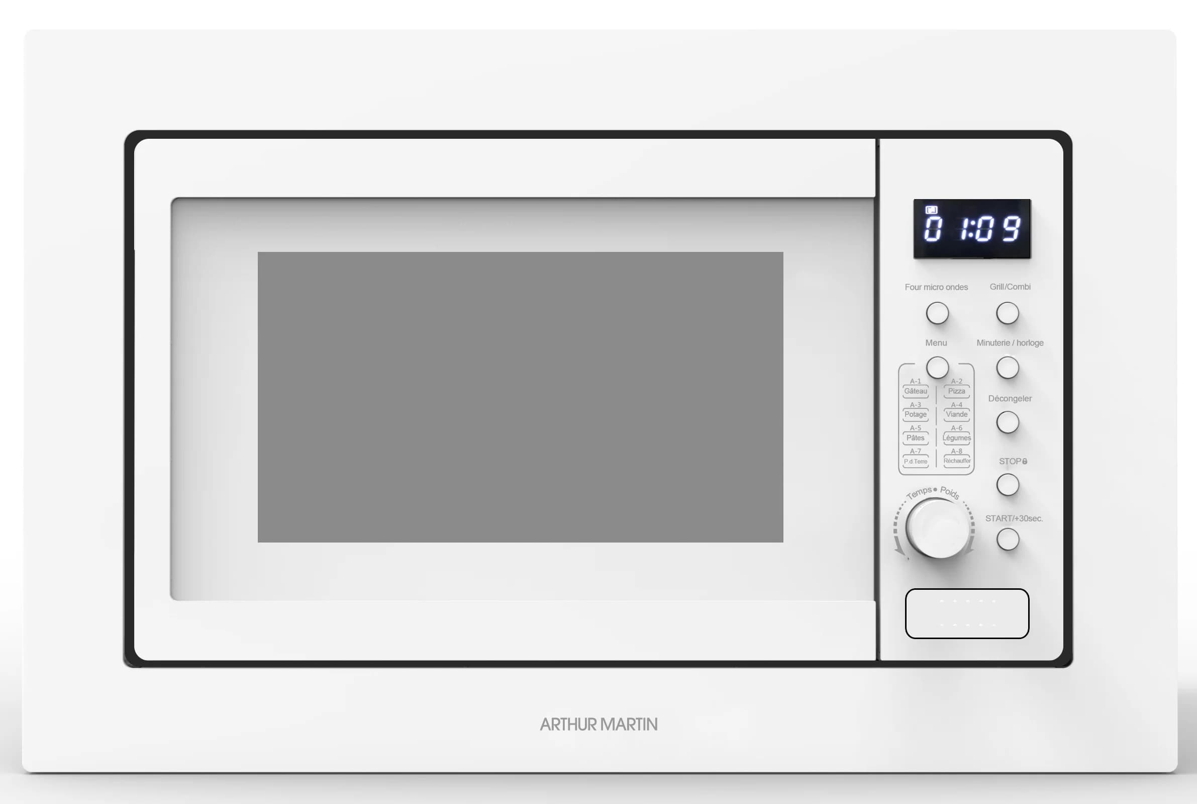 ARTHUR MARTIN – AMMOC12570W – Micro-ondes encastrable 25 L