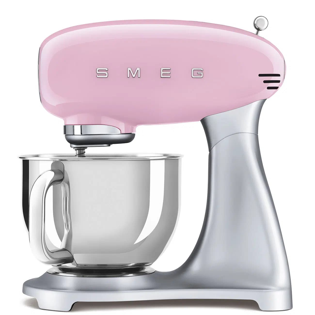 SMEG – SMF02PKEU – Robot patissier sur socl Année 50 – Rose