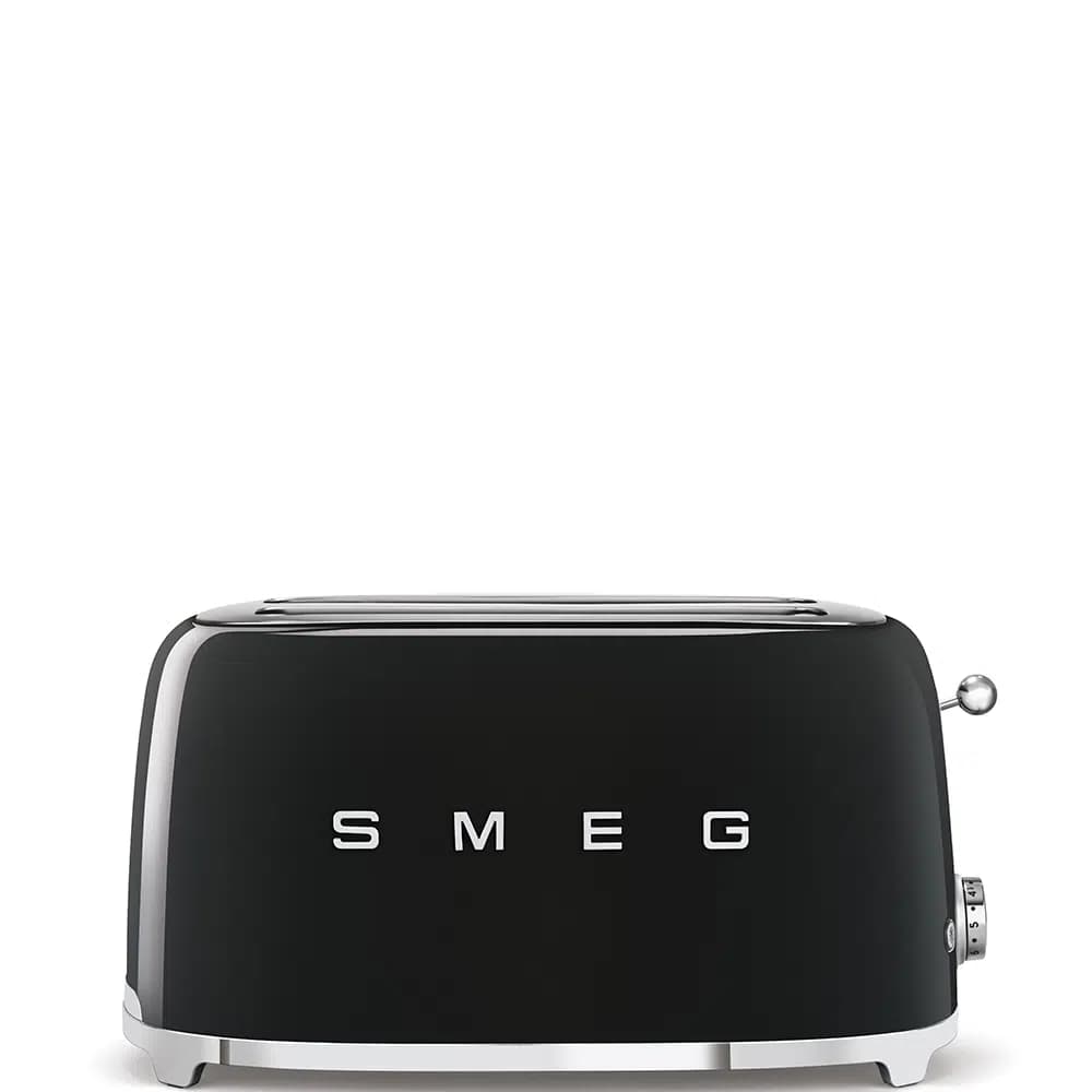 SMEG – TSF02BLEU – Toaster Grille-pain 4 tranches Années 50 – Noir